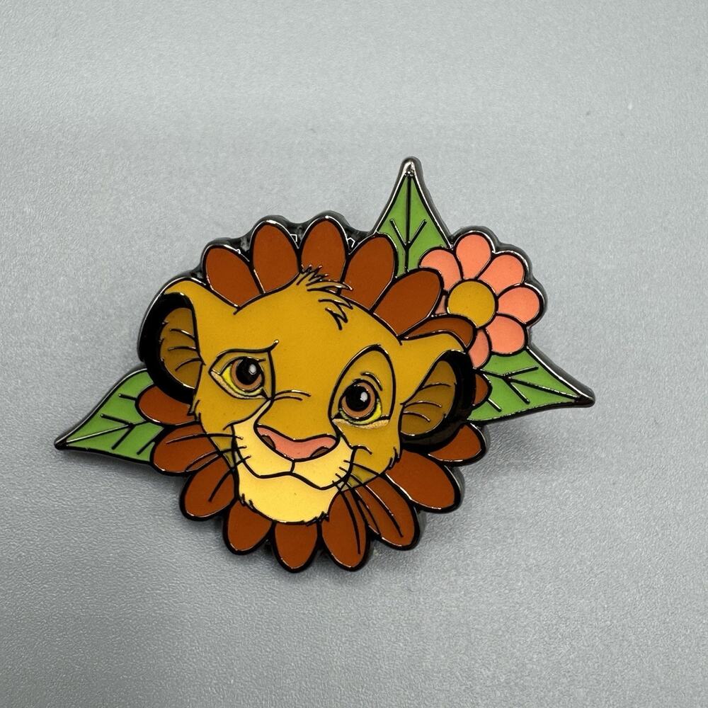 Loungefly Disney The Lion King SIMBA Floral Blind Box Enamel Pin New Open Box